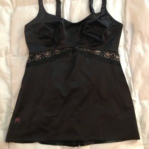 Ruby Ribbon full support lace cami